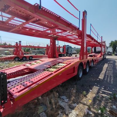Air Suspension Fuhua Axe Grain Transport Trailer voor op maat gemaakte en zelfdumping