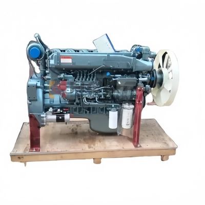 Watergekoelde cilinder en wisselende zuigerbeweging Zilveren kickstart Sinotruk motor