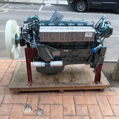 Watergekoelde cilinder en wisselende zuigerbeweging Zilveren kickstart Sinotruk motor