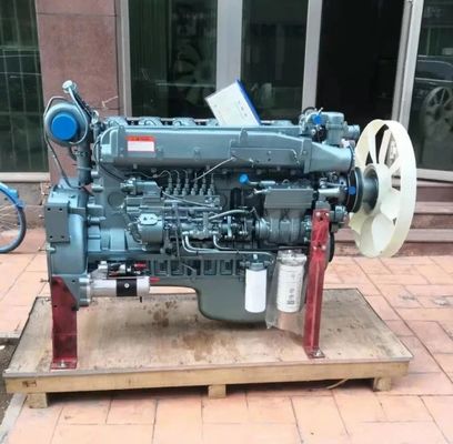 Watergekoelde cilinder en wisselende zuigerbeweging Zilveren kickstart Sinotruk motor