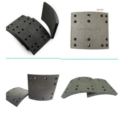 22cm * 178cm * 0,2cm Siontruk HOWO Duurzaam remblok pad voor verbeterde remkracht