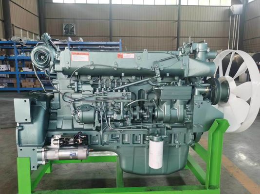 Silver Sinotruk HOWO Truck Engine Wd615.69 Wd615.47 Wd10 voor 371 375 380 HOWO Dump Truck