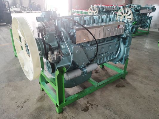 Silver Sinotruk HOWO Truck Engine Wd615.69 Wd615.47 Wd10 voor 371 375 380 HOWO Dump Truck