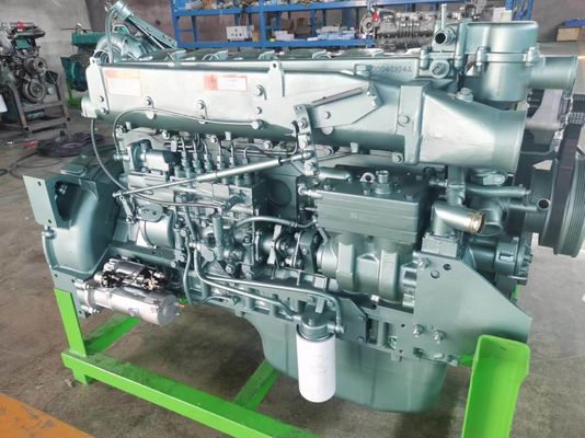 Silver Sinotruk HOWO Truck Engine Wd615.69 Wd615.47 Wd10 voor 371 375 380 HOWO Dump Truck