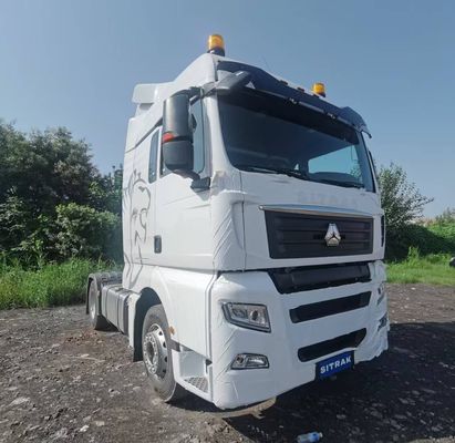 Cargo box van koolstofstaal zware Sitrak-tractor vrachtwagen voor vervoer