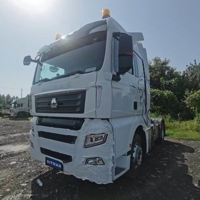 Cargo box van koolstofstaal zware Sitrak-tractor vrachtwagen voor vervoer