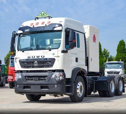Aanvankelijke betaling Zware CNG/LNG-trucks Sinotruk HOWO voor internationale distributeurs