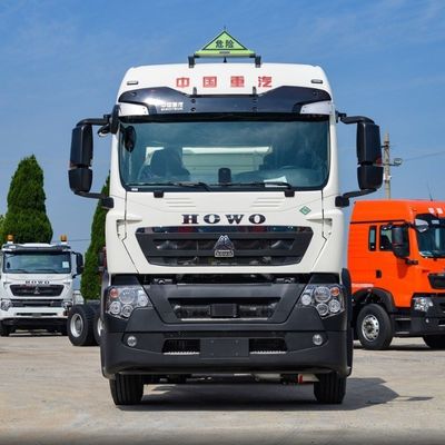 Aanvankelijke betaling Zware HOWO sleepwagen met 400L brandstoftank en luchtvering