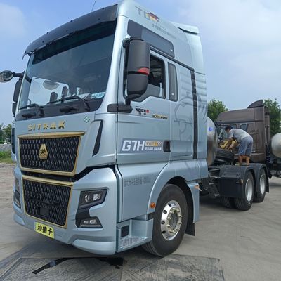 Verkoop van Shandeka 630HP 6X4 gastractortransporttruck voor goederenvervoer