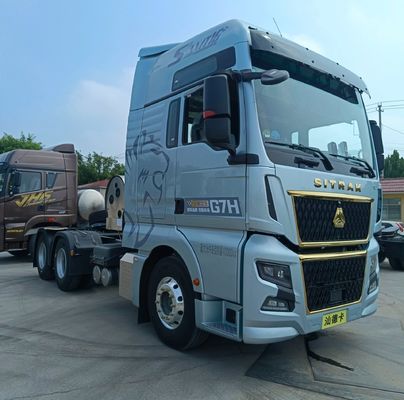 Sinotruk Chassis Discounted Shandeka 6X4 Gas Traction Transport Truck voor zware ladingen