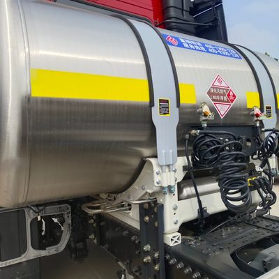 Dongfeng Tianlong Gas 6X4 Trak met Euro 6-emissie-standaard voor zware werkzaamheden