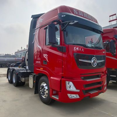 Dongfeng Tianlong 580HP 6X4 LNG zware vrachtwagen voor het vervoer van zware ladingen