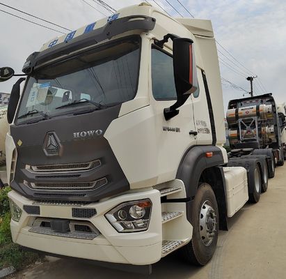 Persoonlijke pakketgrootte HOWO N 440/460HP 6X4 LNG/CNG-tractoren voor vrachtvervoer