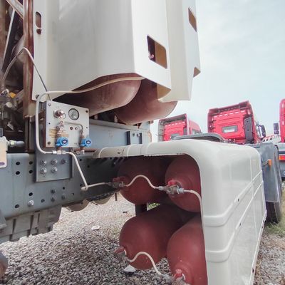 Tweedehands Sinotruck HOWO 6X4 zware CNG-truck voor uw transportoplossing