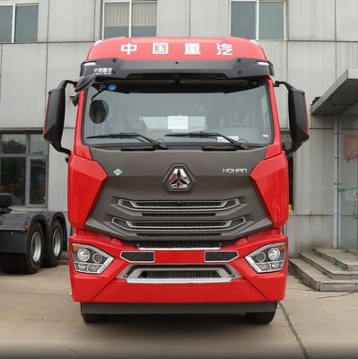 Gebruikte Sinotruck Sitrak HOWO 6X4 CNG Truck Pakket Grootte 745.00cm * 253.00cm * 290.00cm