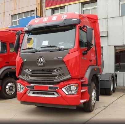 Gebruikte Sinotruck Sitrak HOWO 6X4 CNG Truck Pakket Grootte 745.00cm * 253.00cm * 290.00cm