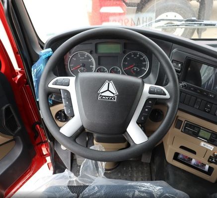 Gebruikte Sinotruck Sitrak HOWO 6X4 CNG Truck Pakket Grootte 745.00cm * 253.00cm * 290.00cm