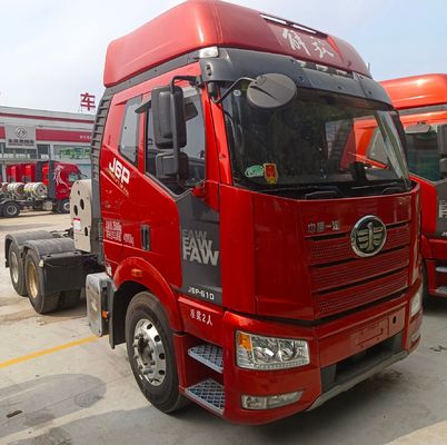 510 pk FAW Jiefang J6p Gas 6X4 en 6X2 Traction Transport Trucks 7.40m*2.55m*3.76m