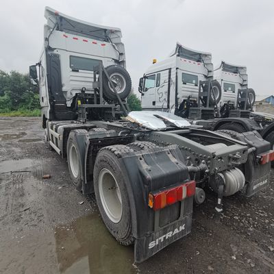 390 pk Sinotruk Sitrak tractor met luchtophanging zit en 6 maanden naverkoopservice