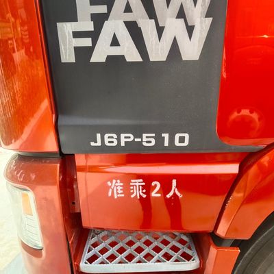 FAW J6p Gas 6X4 Tractor for Transport Solutions ECE bandencertificering