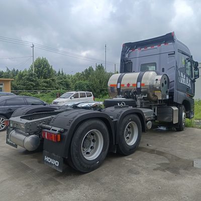 Nationale zware vrachtwagengroep 6X4 Dumptruck met LNG-brandstoftractor Transporttruck