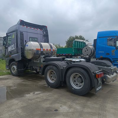 Nationale zware vrachtwagengroep 6X4 Dumptruck met LNG-brandstoftractor Transporttruck