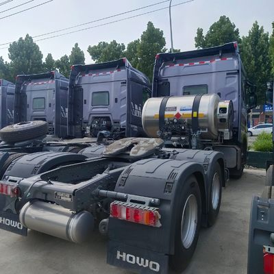 Op maat gemaakte 2024 HOWO LNG Traktor Truck 480HP tot 700HP voor Transport
