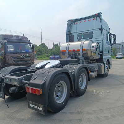 630HP 6*4 2024 Shandeka G7h LNG-tractor Truck voor het vervoer van 8.25m*2.55m*3.96m vracht