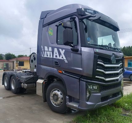 6x4 ladingcapaciteit 31-40t HOWO Gas LNG540HP Automatische transmissie trekkracht transport vrachtwagen