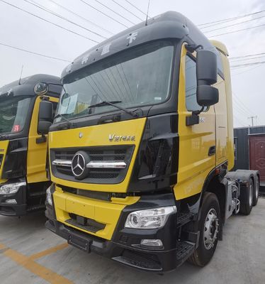 Beiben-truck voor zwaar vervoer met 6X4-chassis en hydraulisch stuur met mechanische ondersteuning