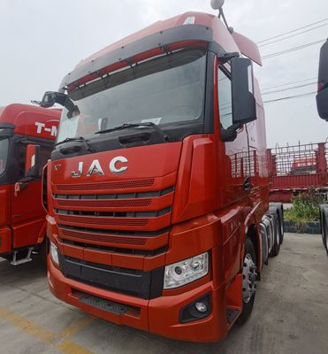 Gemakkelijk rijden gegarandeerd JAC 6X4 Truck met air suspension 351-450hp 600L brandstoftank