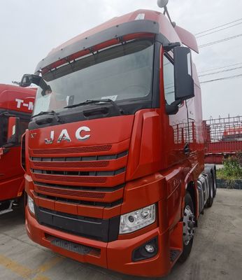 Diesel JAC 6X4 vrachtwagen voor zware trekbehoeften en bestuurdersstoel