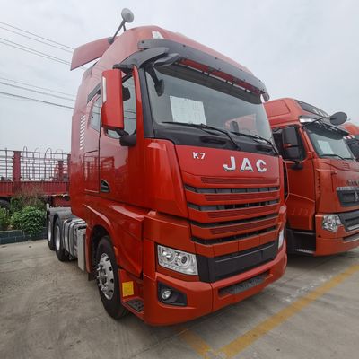Op maat gemaakte aanvraag Effectieve commerciële JAC 6X4 Truck voor het slepen van dumper trailers